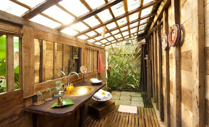 A delightful room of the Udang House with undersea wonders