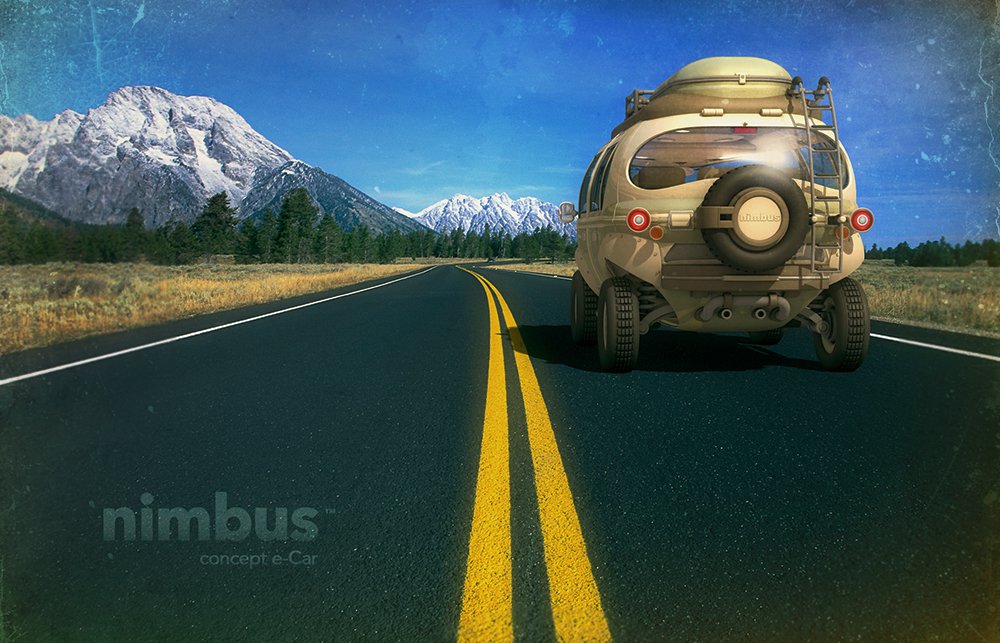 Nimbus e-Car & ndash; хіппімобіль майбутнього