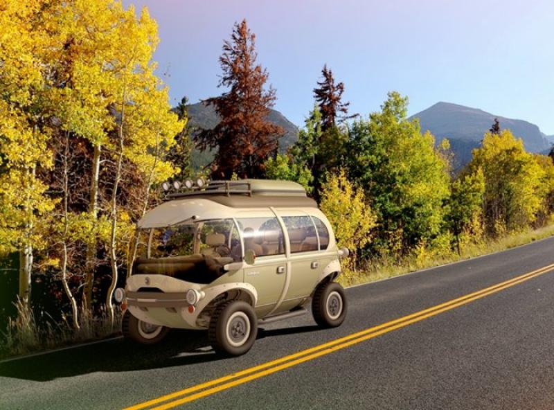 Nimbus e-Car - the hippy car of the future