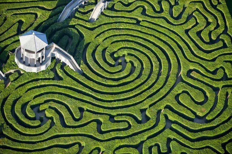 Longleat Hedge Maze - найдовший в світі лабіринт
