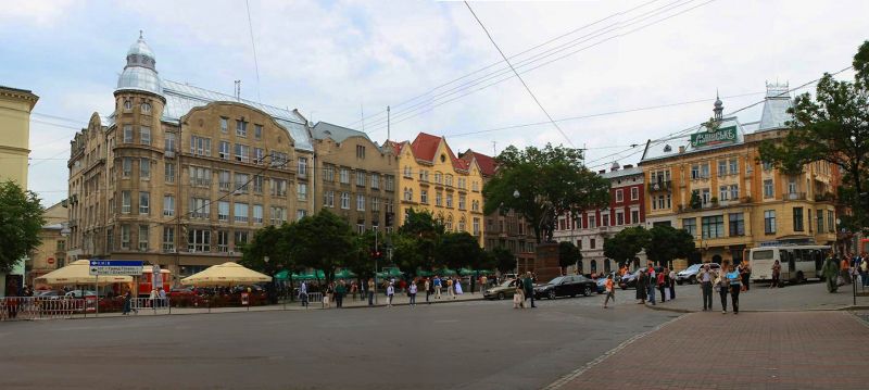Galicia Square, Lviv Галицкая площадь, Львов