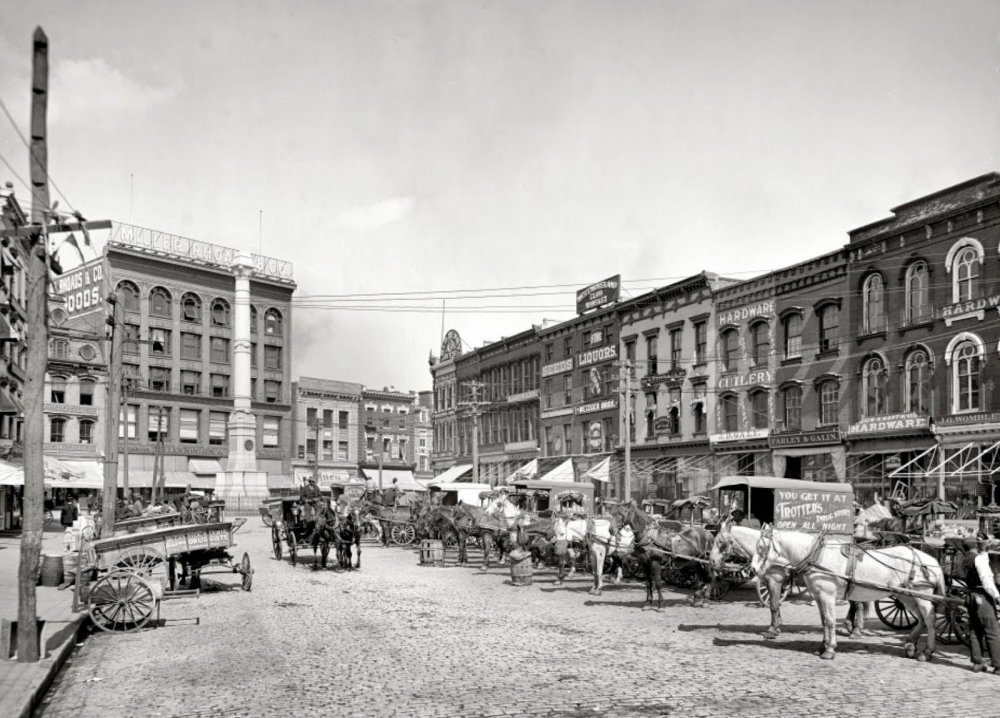 Транспорт США: до эры автомобилей