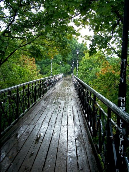 Міст закоханих (Київ) Мост влюбленных (Киев)