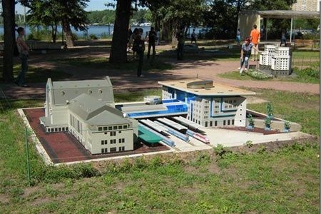Park Museum Kiev in miniature Парк музей Киев в миниатюре
