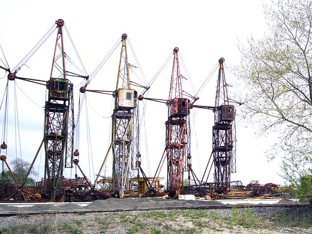 Cemetery of cranes