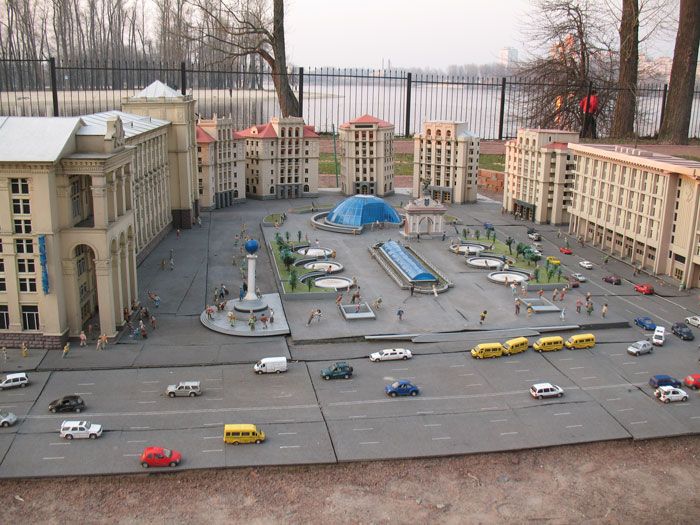 Park Museum Kiev in miniature Парк музей Киев в миниатюре