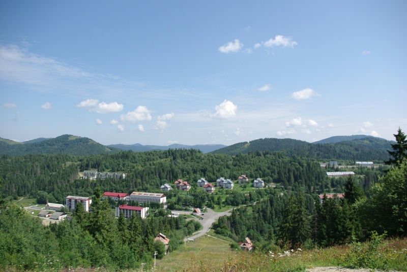 The tract of Tysovets Урочище Тысовец