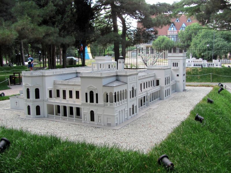 Alushta park Crimea in miniature