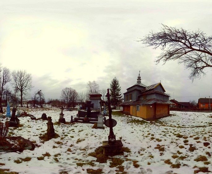 Church of the Nativity of the Virgin and the bell tower Церковь Рождества Богородицы и колокольня