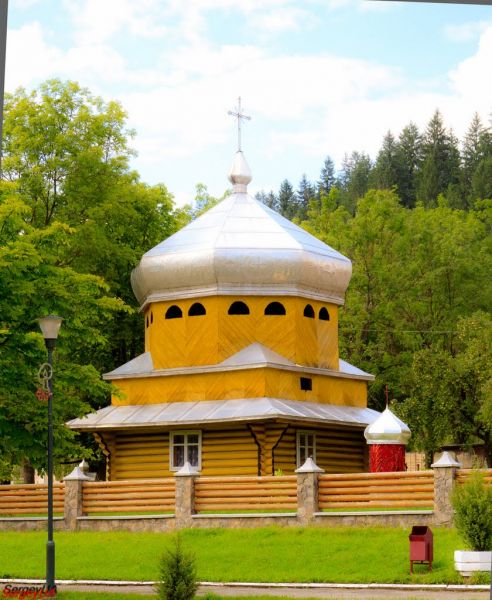 Church of the Assumption, Verkhovyna Успенская церковь, Верховина