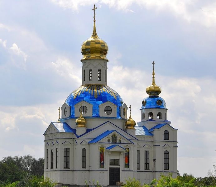 The Church of the Dormition of the Theotokos in Novosyolivka