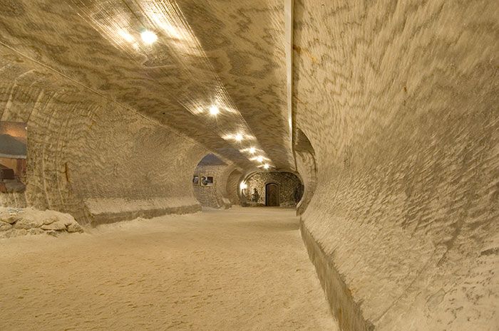 ソレダルの塩鉱山