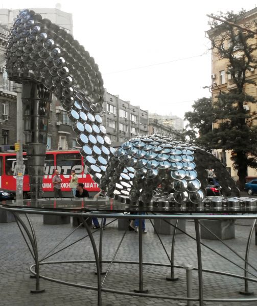 Installation of Инсталляция «Туфелька»