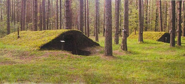 Museum complex of partisan glory Lesograd