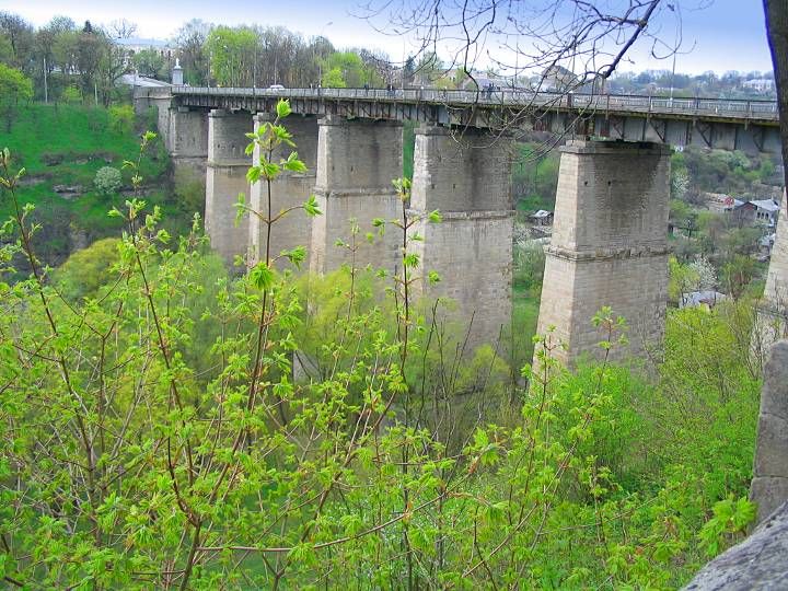 Новоплановский мост, Каменец-Подольский