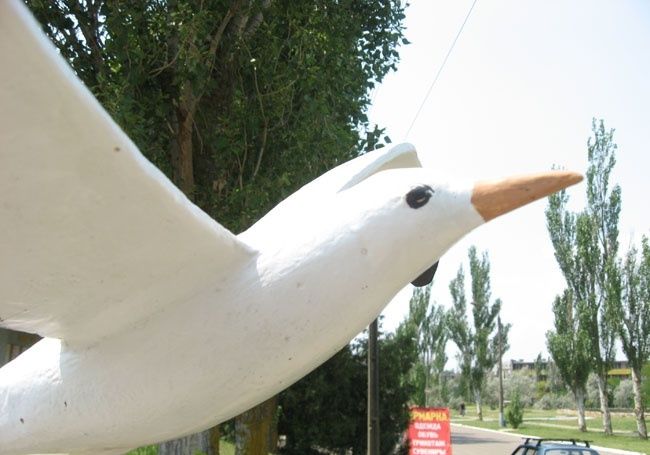 Пам'ятник Чайці-господині, Бердянськ Пам'ятник Чайці-господині, Бердянськ