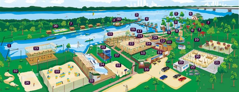 Спортивный парк в Киеве