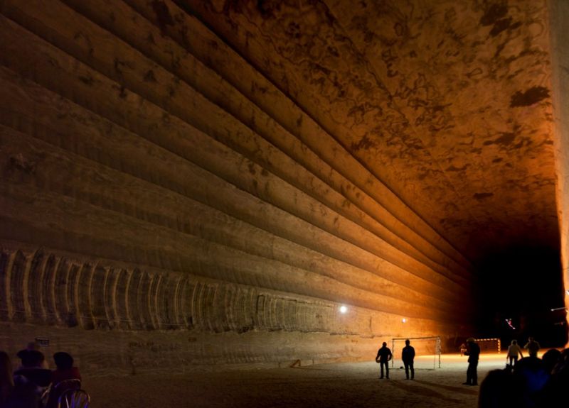 ソレダルの塩鉱山