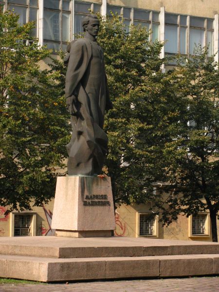 Monument to Markiyan Shashkevich