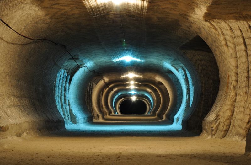 ソレダルの塩鉱山