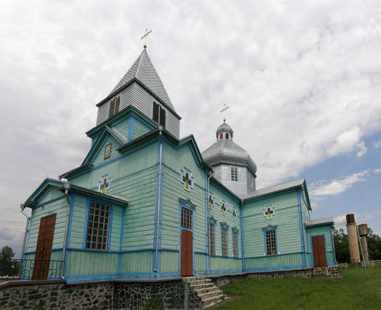 Nicholas Church in the village of Orlovets Nicholas Church in the village of Orlovets