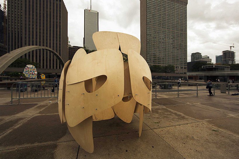 Temporary home for the homeless