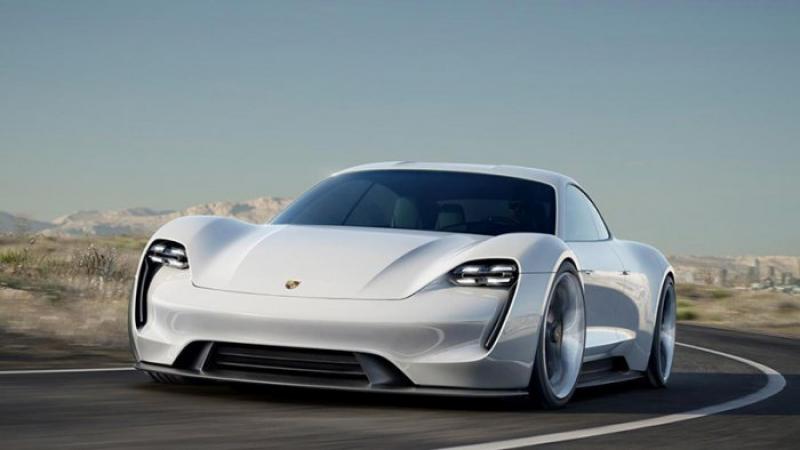 The first electric car Porsche Mission E