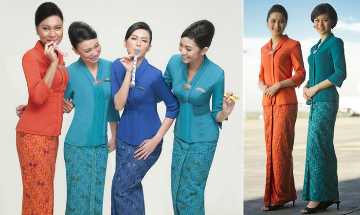 This is how the stewardesses of the 12 best air companies of the world look and dress!