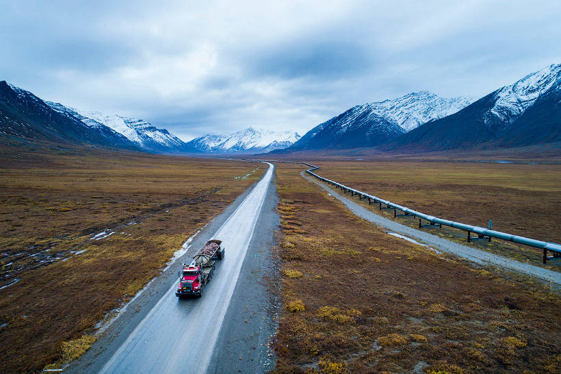 Блог - Шосе Далтон: найпівнічніша і вос ітітельная дорога Америки Шосе Далтон: найпівнічніша і чудова дорога Америки