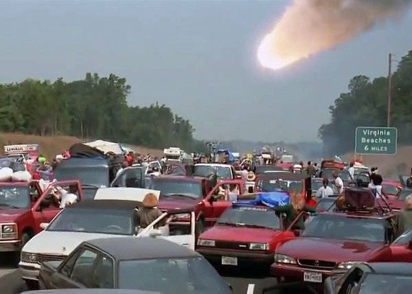 Planche du film «Collision avec l’abîme»