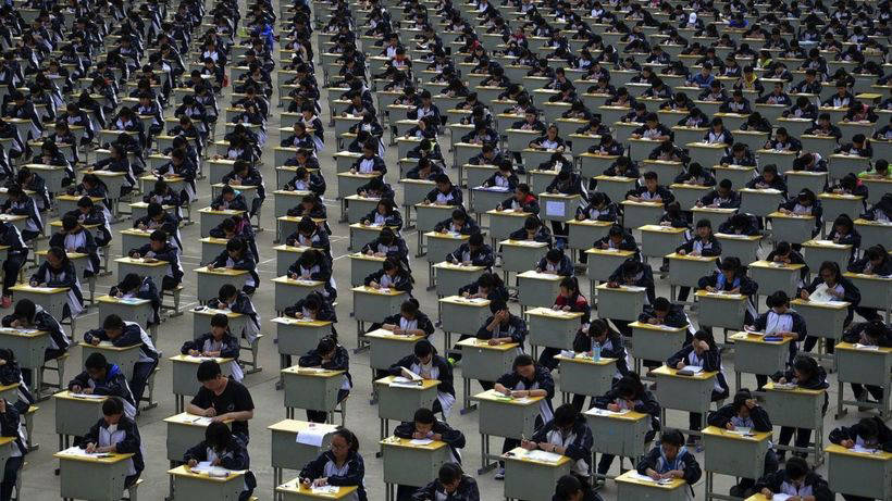 22 невероятные фотографии, чтобы вы поняли, как много людей живет в Китае