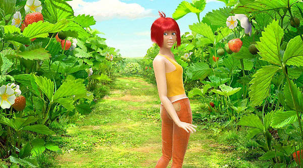 Kadr z animacji ‘Nasza Maśka i Czarodziejski orzech’