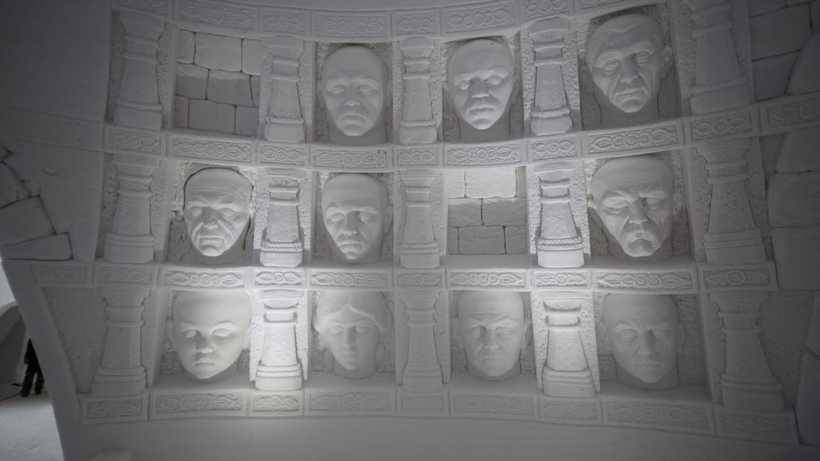 В Лапландии открылся ледяной отель в стиле «Игры престолов»