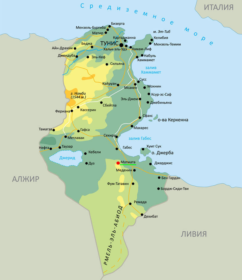Матмата: подземный город берберов в пустыне Сахара 
