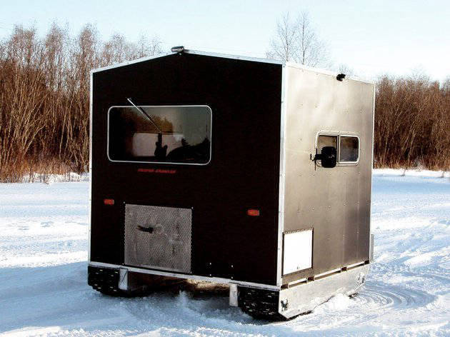 Гусеничный домик для зимней рыбалки Yooper Crawler