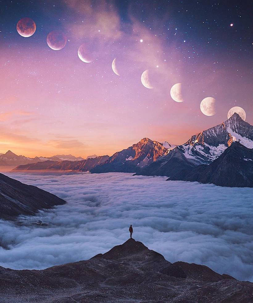 Художник превращает реальный мир в сказочные пейзажи, на которые нельзя насмотреться Художник превращает реальный мир в сказочные пейзажи, на которые нельзя насмотреться