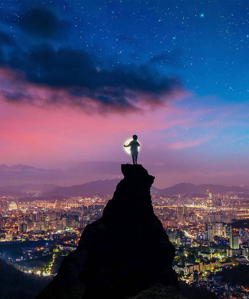 Художник превращает реальный мир в сказочные пейзажи, на которые нельзя насмотреться Художник превращает реальный мир в сказочные пейзажи, на которые нельзя насмотреться