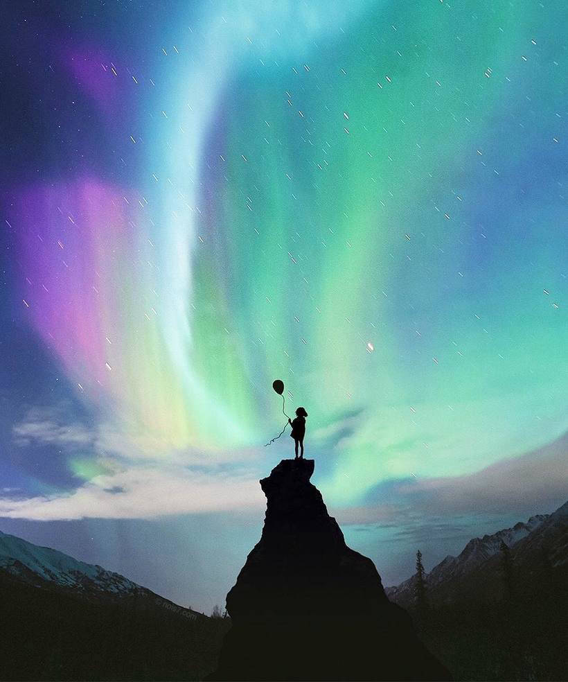 Художник превращает реальный мир в сказочные пейзажи, на которые нельзя насмотреться Художник превращает реальный мир в сказочные пейзажи, на которые нельзя насмотреться