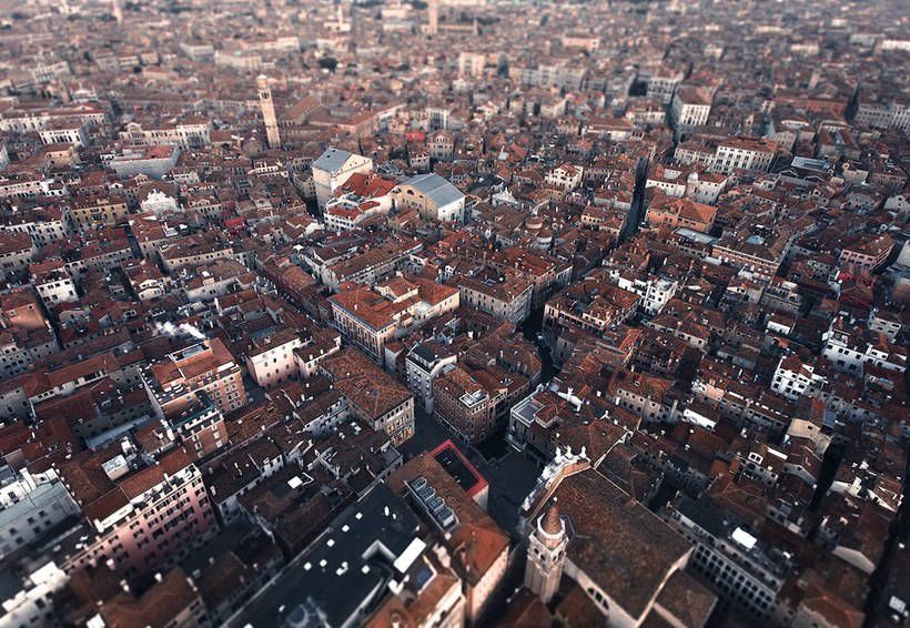 De magnifiques photos aériennes de Venise
