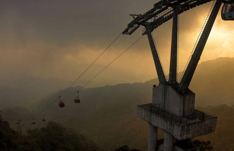 Drei Kabelbahnen mit außergewöhnlicher Funktion