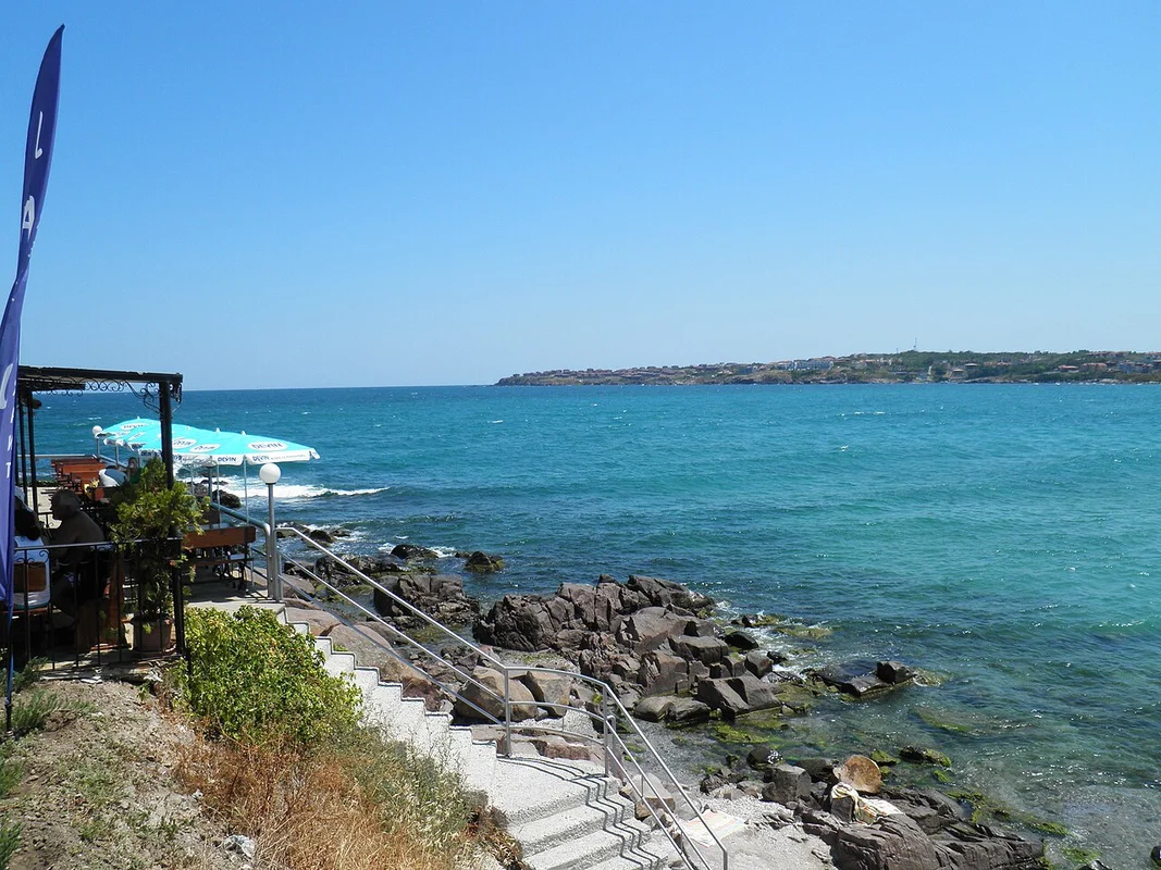 Закат над Созополем с острова Святого Кирика