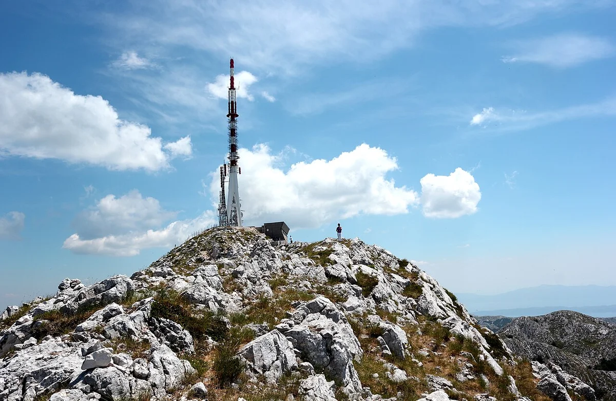 Summit of Sveti Jure — the highest point of the Biokovo range, at 1762 meters