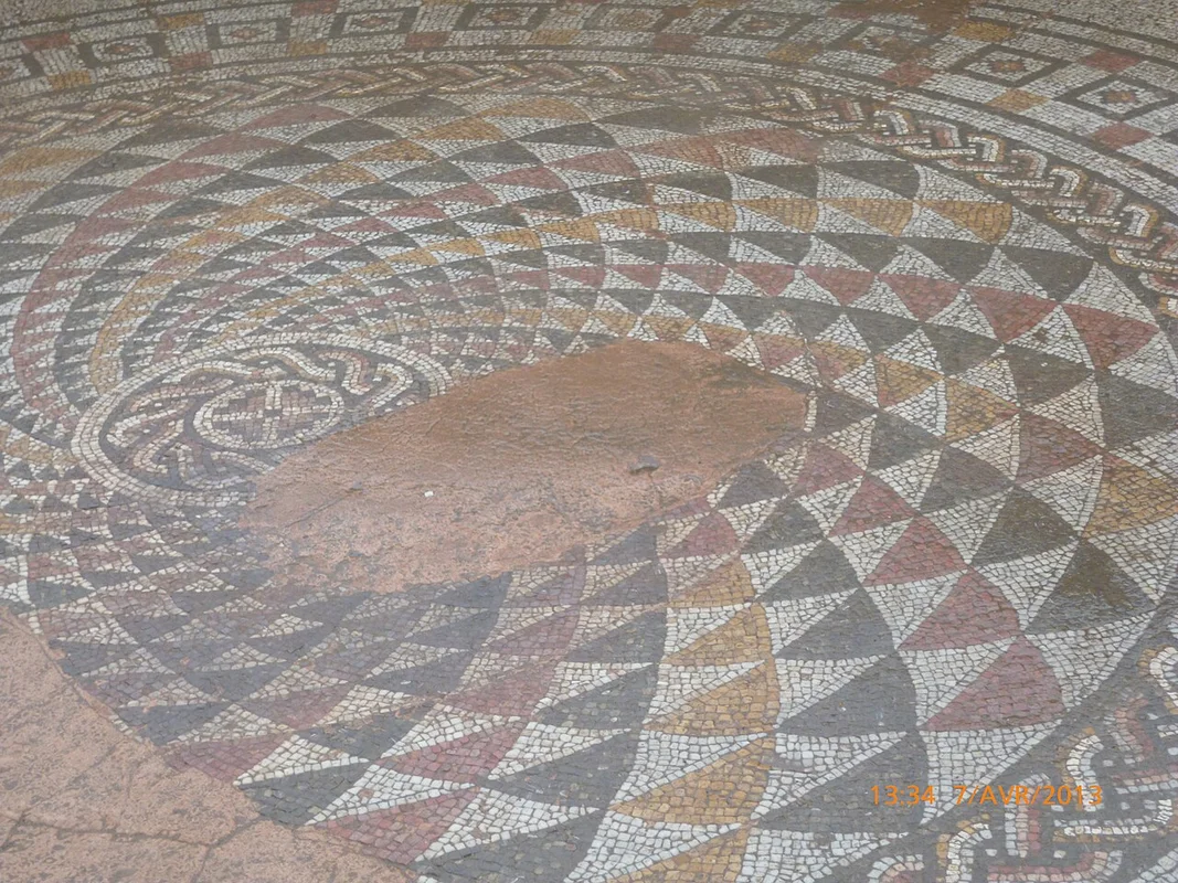 Восьмиугольный храм императора Галерия на раскопках Ромулианы