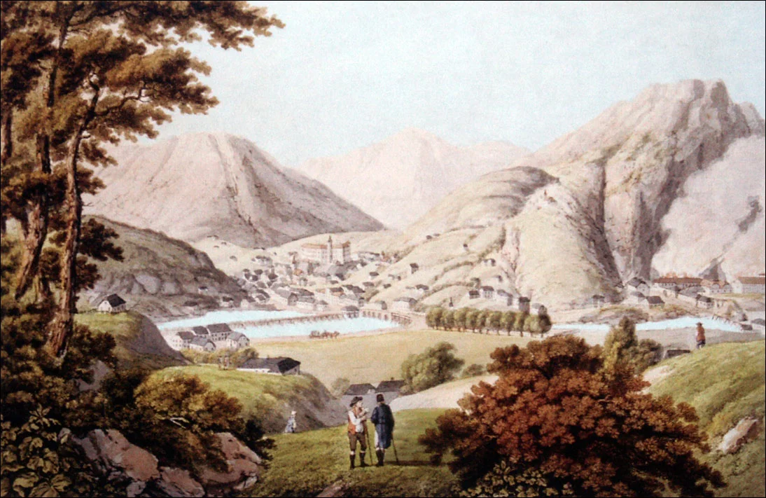 Подземные галереи шахты Антония в Идрии