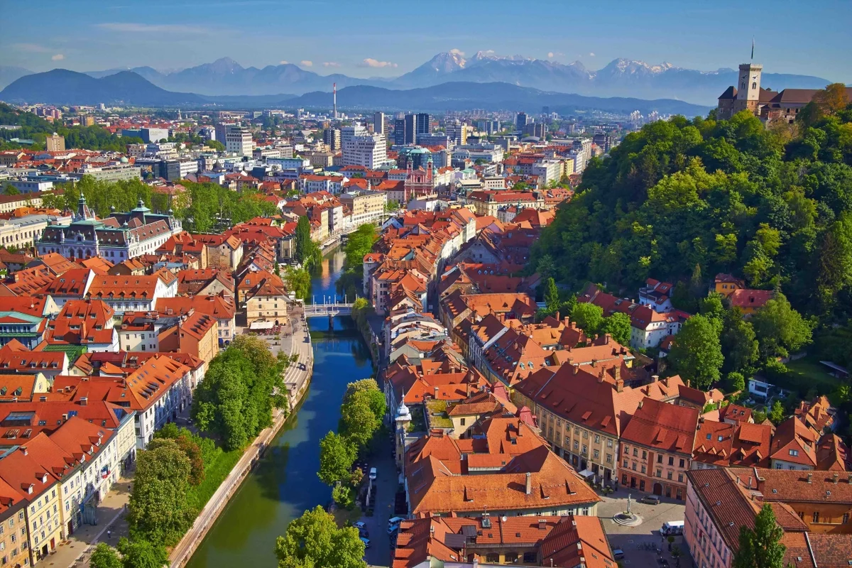 Ljubljana Central Railway Station—the starting point for Maribor