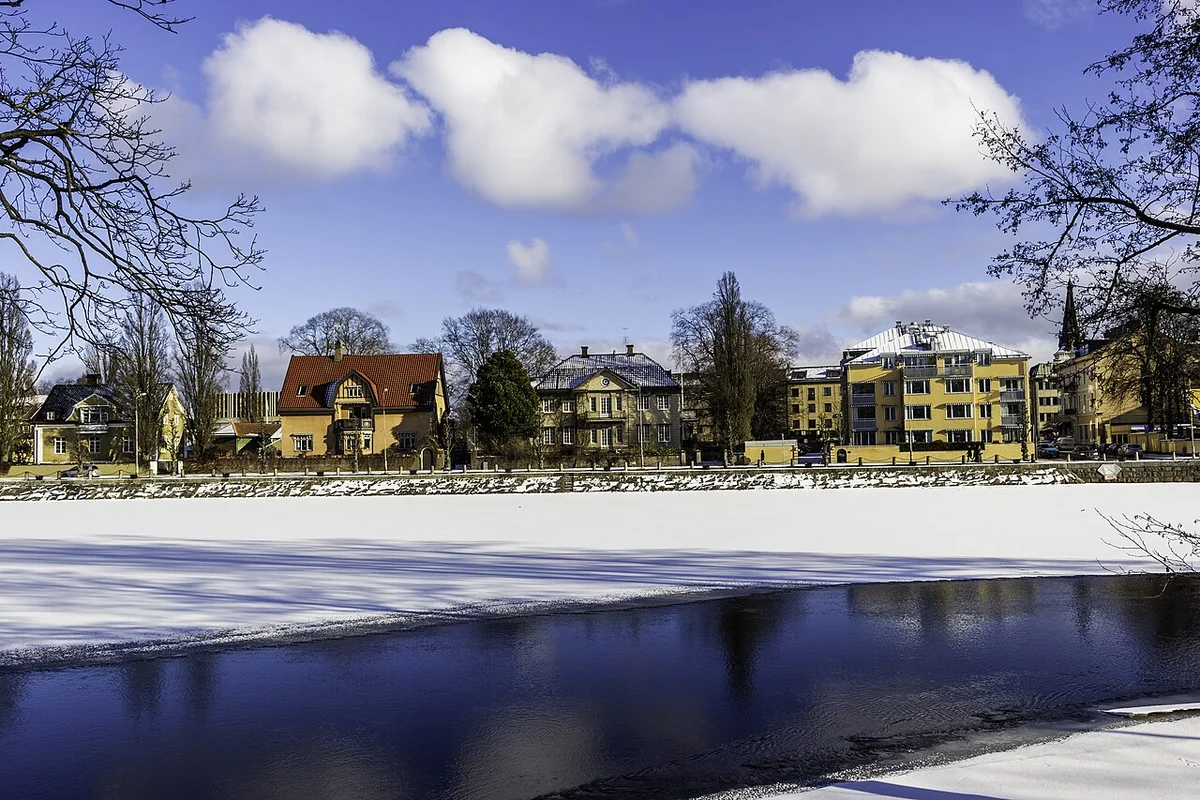 Песчаный пляж Бомстад рядом с Карлстадом