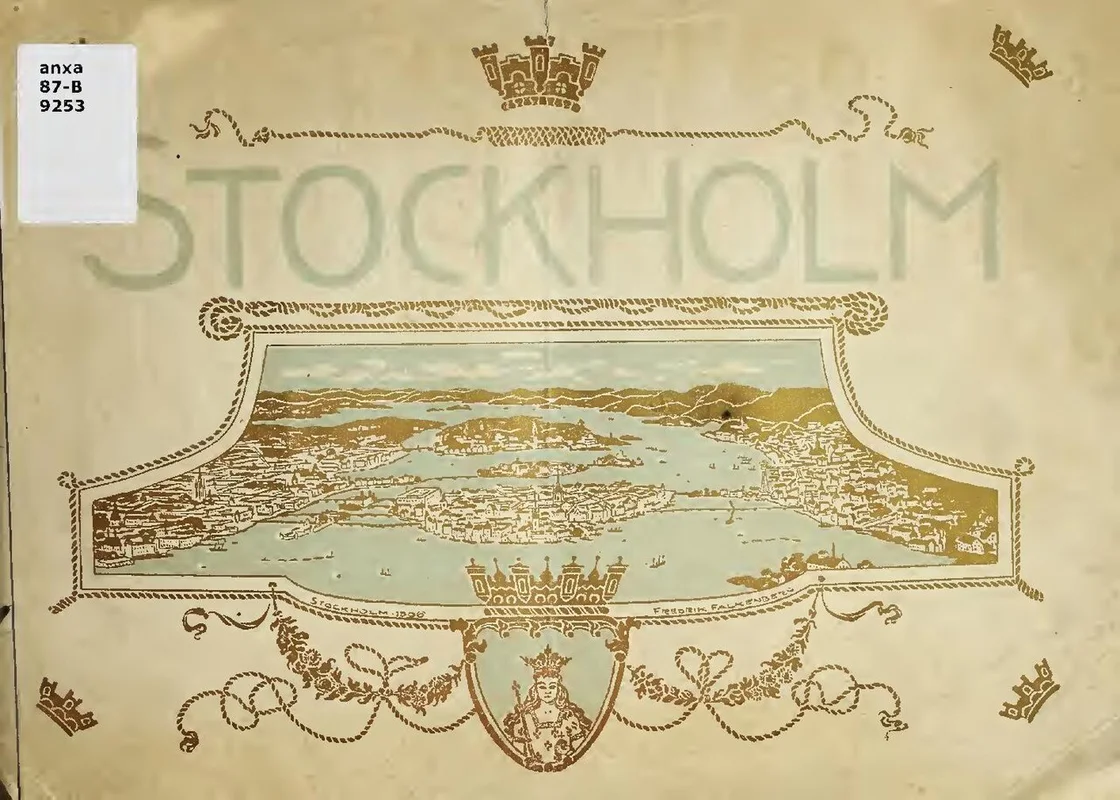 Парадная лестница Национального музея с фресками Карла Ларссона