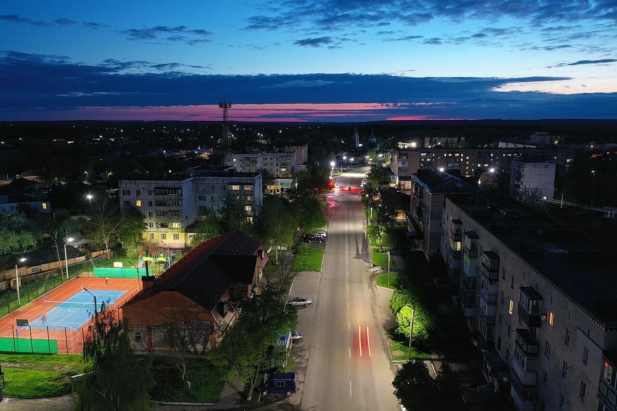 Сампсониевская церковь на территории заповедника поля Полтавской битвы