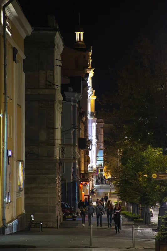 Пешеходный мост на остров Кемпа в Виннице