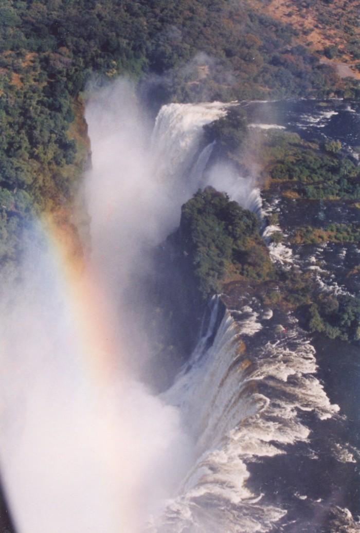 Victoria Falls & rattling smoke of Africa